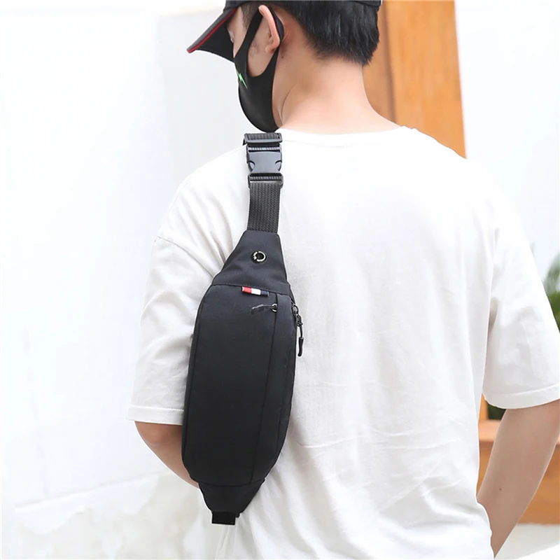 Riñonera de viaje para hombre, bolsa de cintura masculina, informal, funcional, gris, grande, para teléfono y Dinero