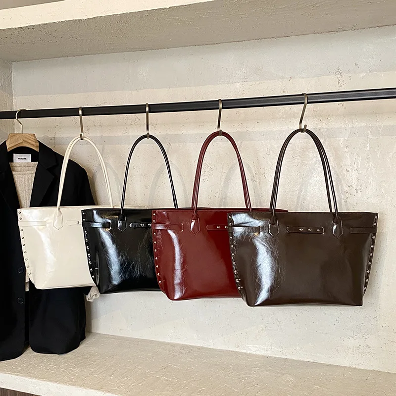 

2025 New Vintage Large Capacity Tote Bag for Women, Genuine Leather Multi-way Underarm Shoulder Crossbody Purse Bags for Women