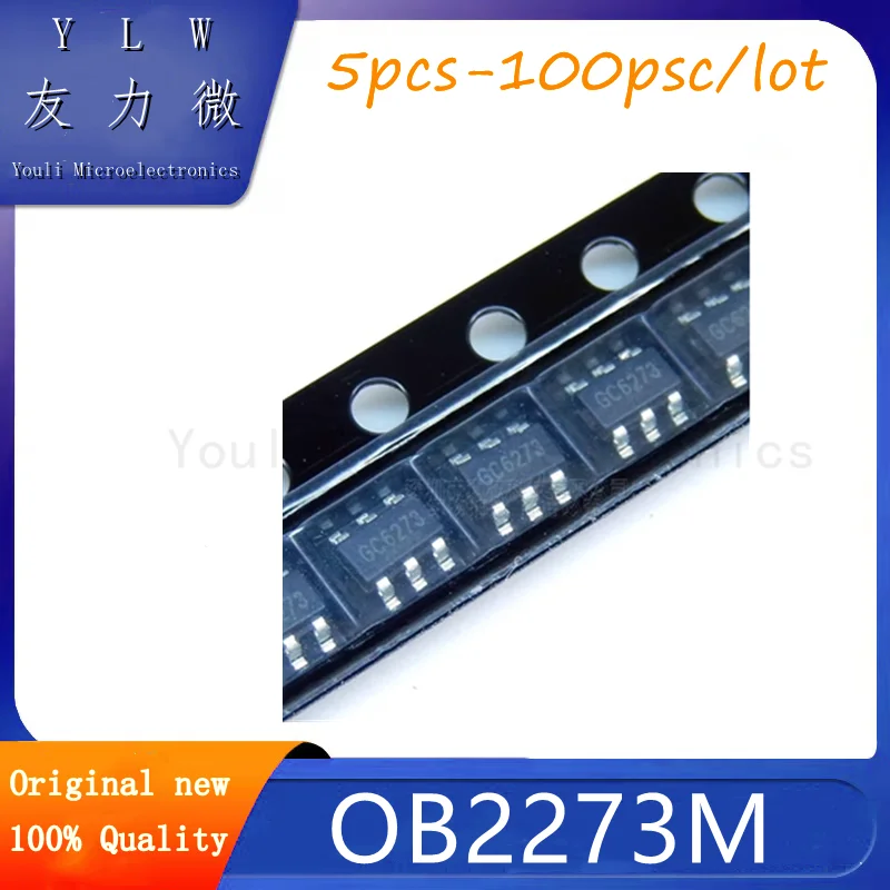 New Original OB2273MP Silkscreen 73 header SMT six-pin SOT23-6 Power Management Chip