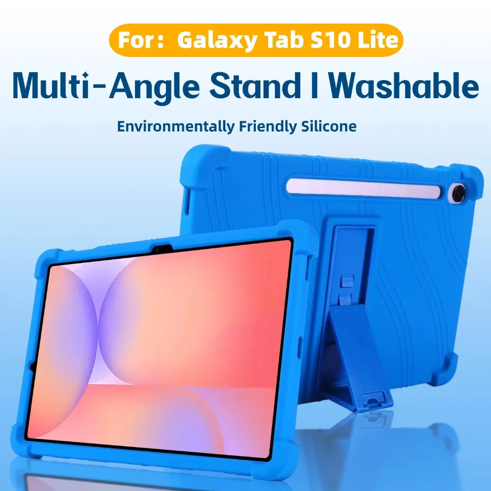 

Чехол для планшета Samsung Galaxy Tab S10 Lite, 10,9 дюйма, 2025 Edition (SM-X400/SM-X406B), утолщенный дизайн, изготовлен из мягкого силикона