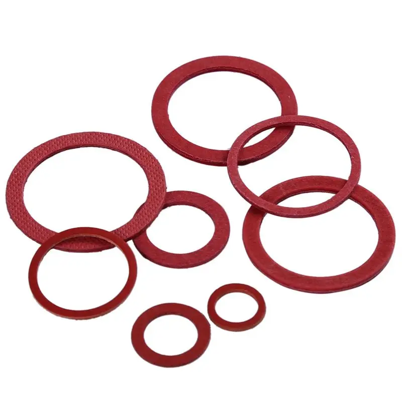 BAAJ-282Pcs Flat Rubber O-Ring Seal Hose Gasket Rubber Washer For Faucet Grommet 18 Different Sizes