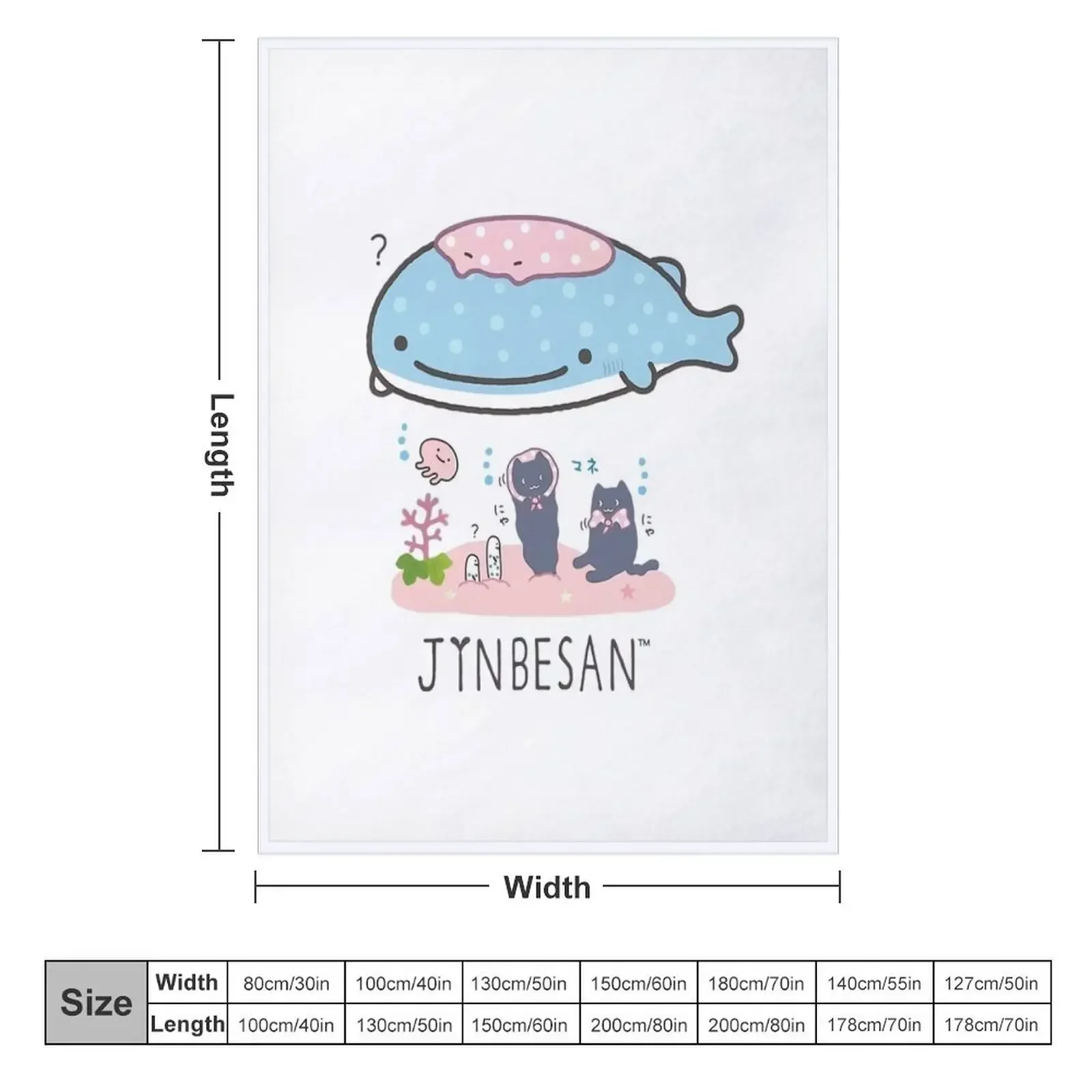 Jinbesan Group Pose Throw Blanket Furry for babies Blankets