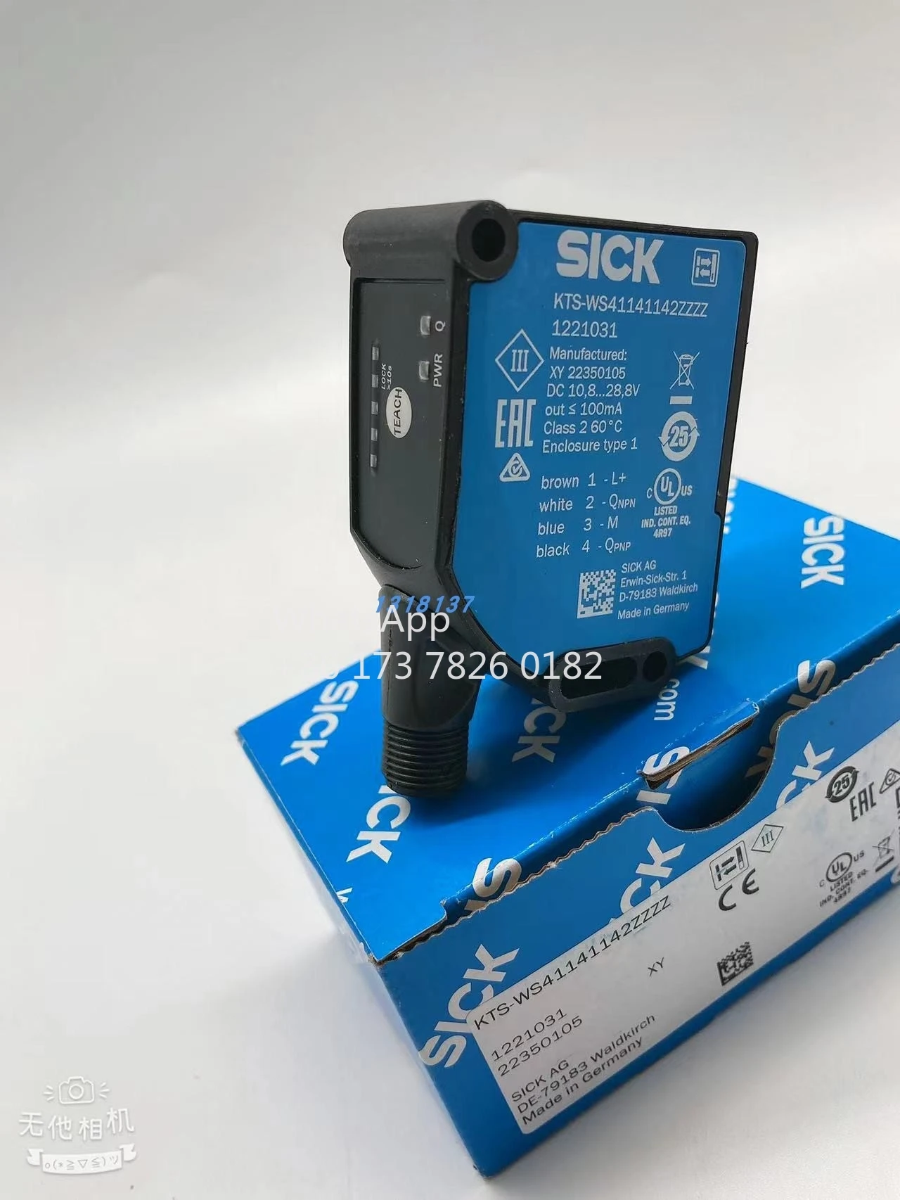 

New Original SICK color sensor KTS-WS41141142ZZZZ