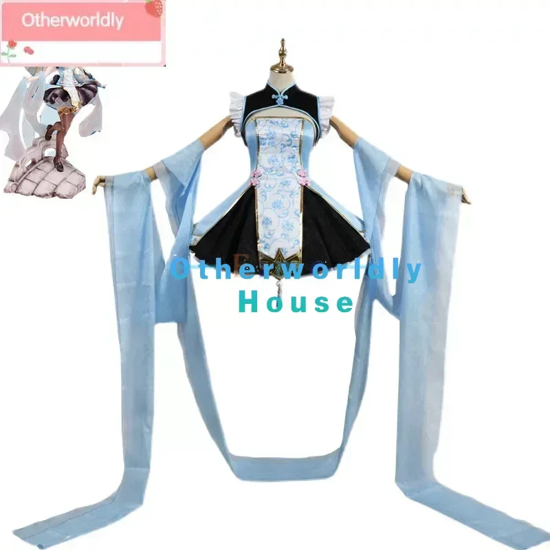 Anime Re:Life in a Different World Rem Cosplay Costumes Cute Chinese Cheongsam Party Suit Halloween Carnival Uniform Custom Made