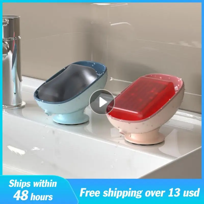 Bathroom Storage Rack Household Drain Suction Cup Punch-free Wall Hanging Wholesale Household Daily Necessities Soap Dish Toilet