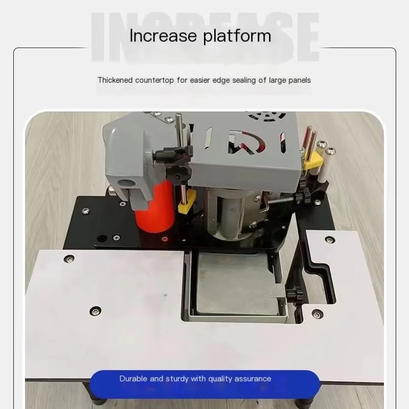 1200W Manual Edge Gluing Machine Double Side Gluing Portable Edge Banding Machine Woodworking Edge Gluing Machine 220V 110v