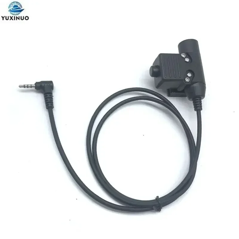 Military Z Tactical U94 PTT Headset Adapter for Yaesu Vertex VX-1R/3R/5R/10R FT-50 60 VX-110 130 160 168 210 410 420 FT60R Radio