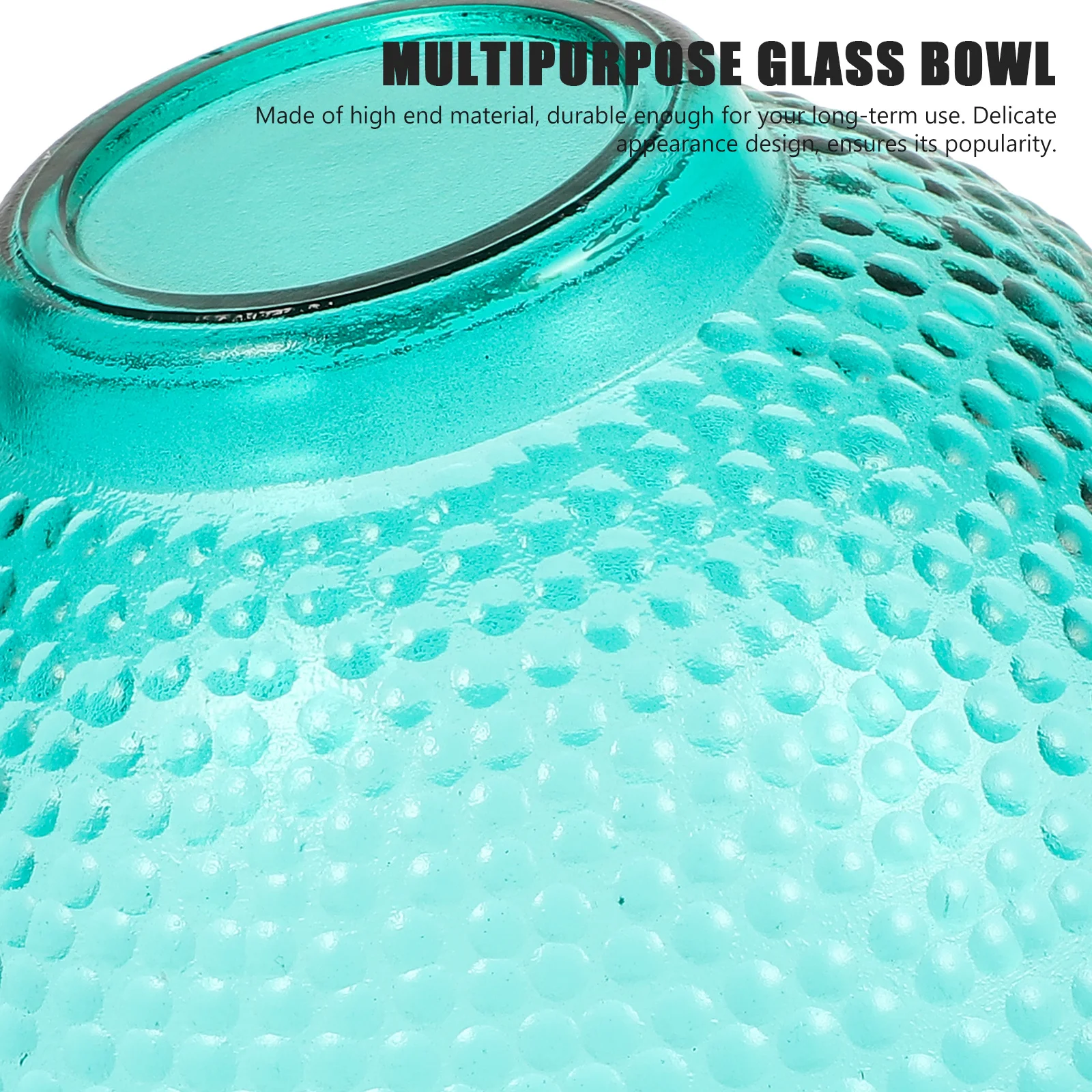 

Glass Bowl Exquisite Multipurpose Salad Container Household Fruit Holder Clear Glass Serving Bowl Salad Container