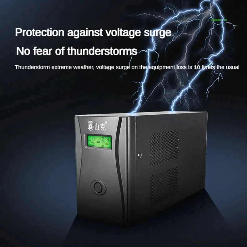 Shanke-DS1000L Fonte de alimentação ininterrupta Bateria externa, máquina de longo prazo, único host, 12V, 1000VA, 600W