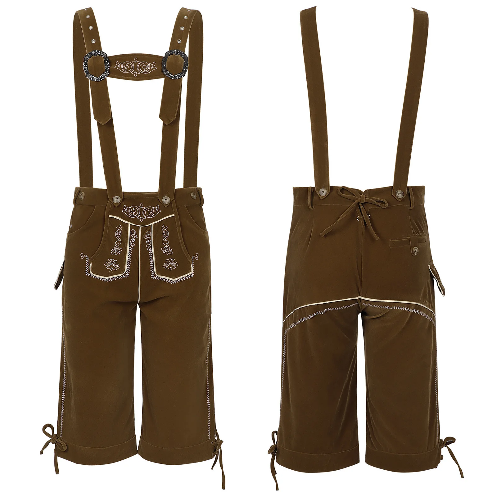 

Новые мужские комбинезоны для пивного фестиваля 2025 года, брюки Mh Sle Susps, мужской традиционный китайский костюм для сценических выступлений