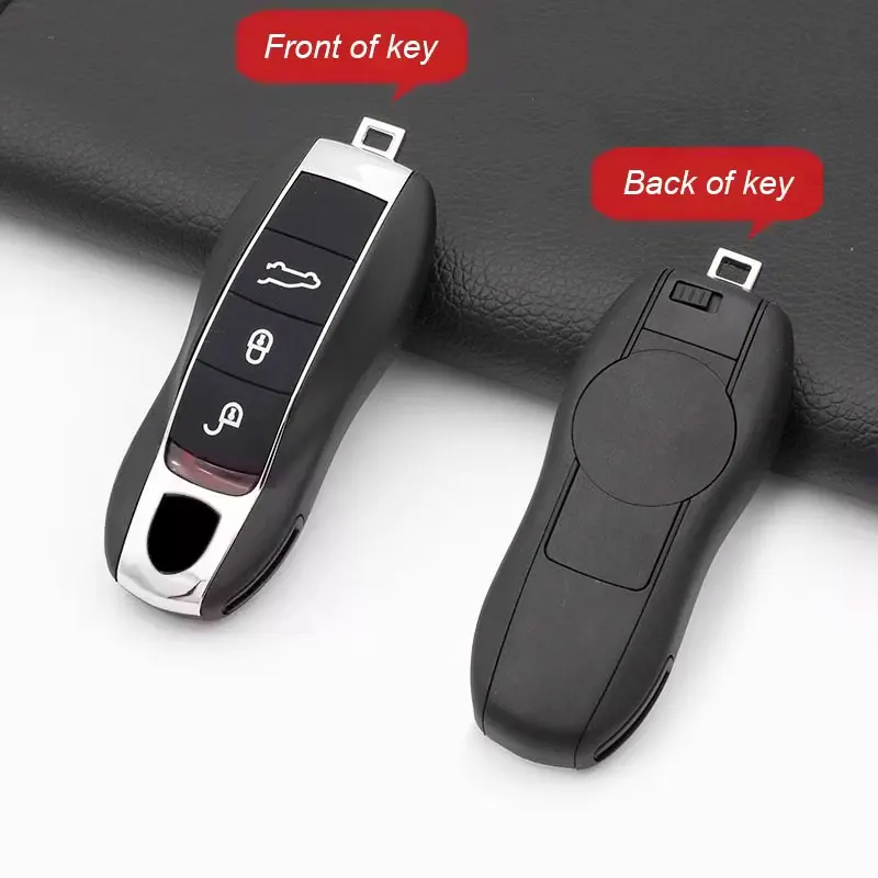 Car Key Case Housing Remote Control Modification Replace Shell Deputy Factory For Porsche Cayenne Macan Panamera 718 Boxster 911