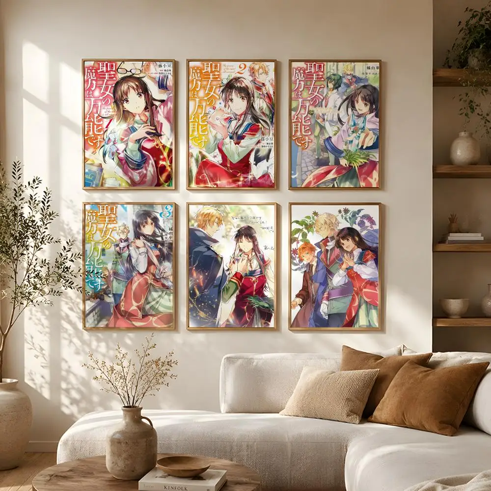The Saints Magic Power is Omnipotent Poster Self Adhesive Bar Wall Decal Waterproof Vinyl Sticker Modern Art Wall Home Decor