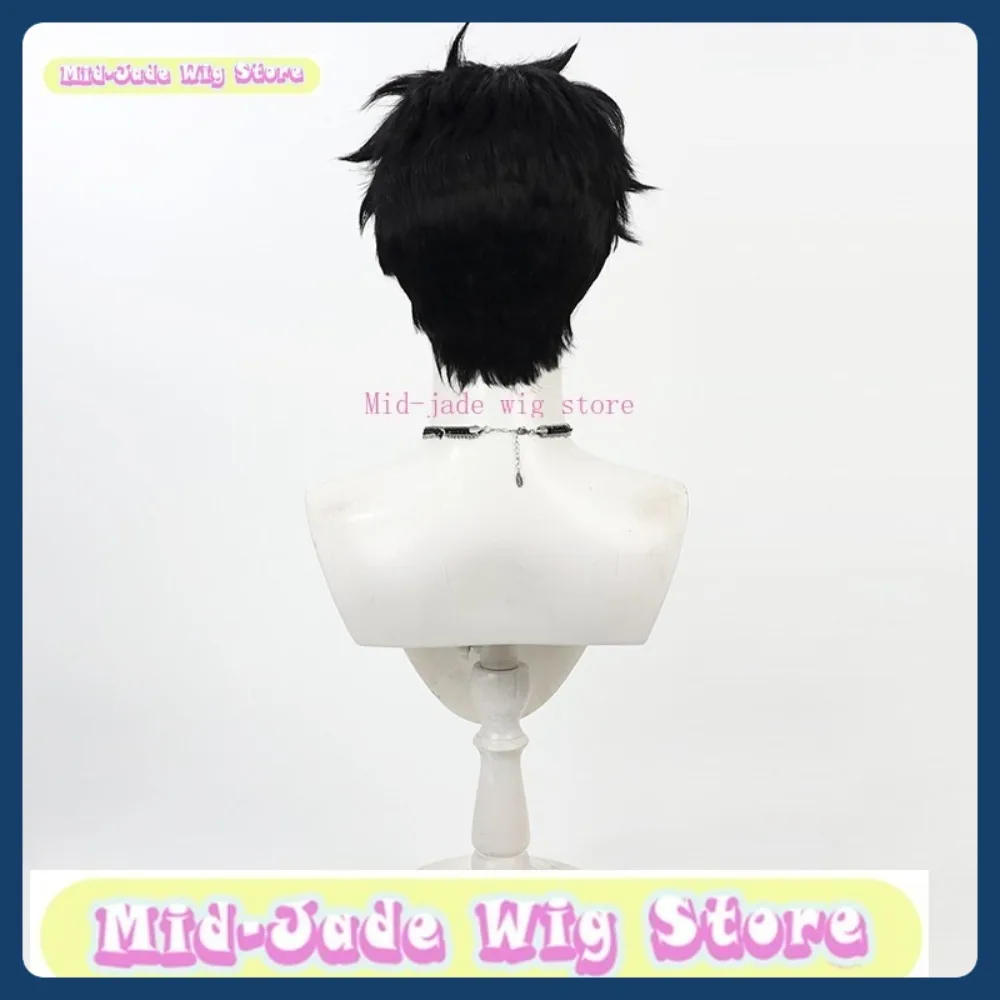 متجر شعر مستعار متوسط اليشم لا يوجد بنات في المزيج توكيوا شعر مستعار تأثيري أنيمي لعبة لعب الأدوار الشعر الاصطناعية حفلة الهالوين