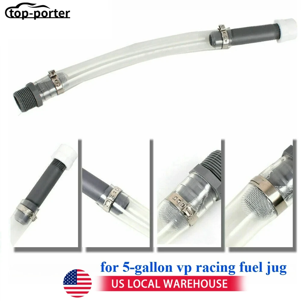 For 5-gallon Vp Racing Fuel Jug VP Racing Deluxe Fuel Jug Hose Filler Racing Utility Gas Can Deluxe Kit VP Type Spout Plastic