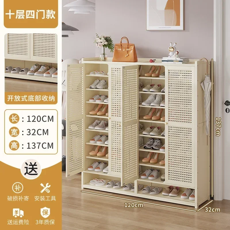 خزانة تخزين حديثة لبوفيه المزرعة مع قاعدة معدنية وأرفف قابلة للتعديل، وخزانة بار القهوة الجانبية مع 3 أبواب