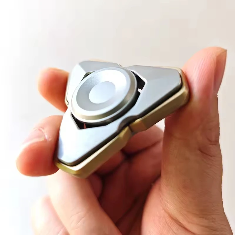 S-ONE 스테인레스 스틸 기계식 Fidgeting 자이로 스코프 EDC ADHD 도구 안티 스트레스 감각 Fidget Spinner Toys