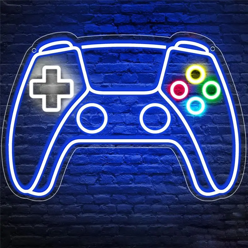 Adjustable Brightness USB Powered Neon Sign-LED Lights Signs For Gamer Wall Decor, Room Decor For Boys Bo-A55K