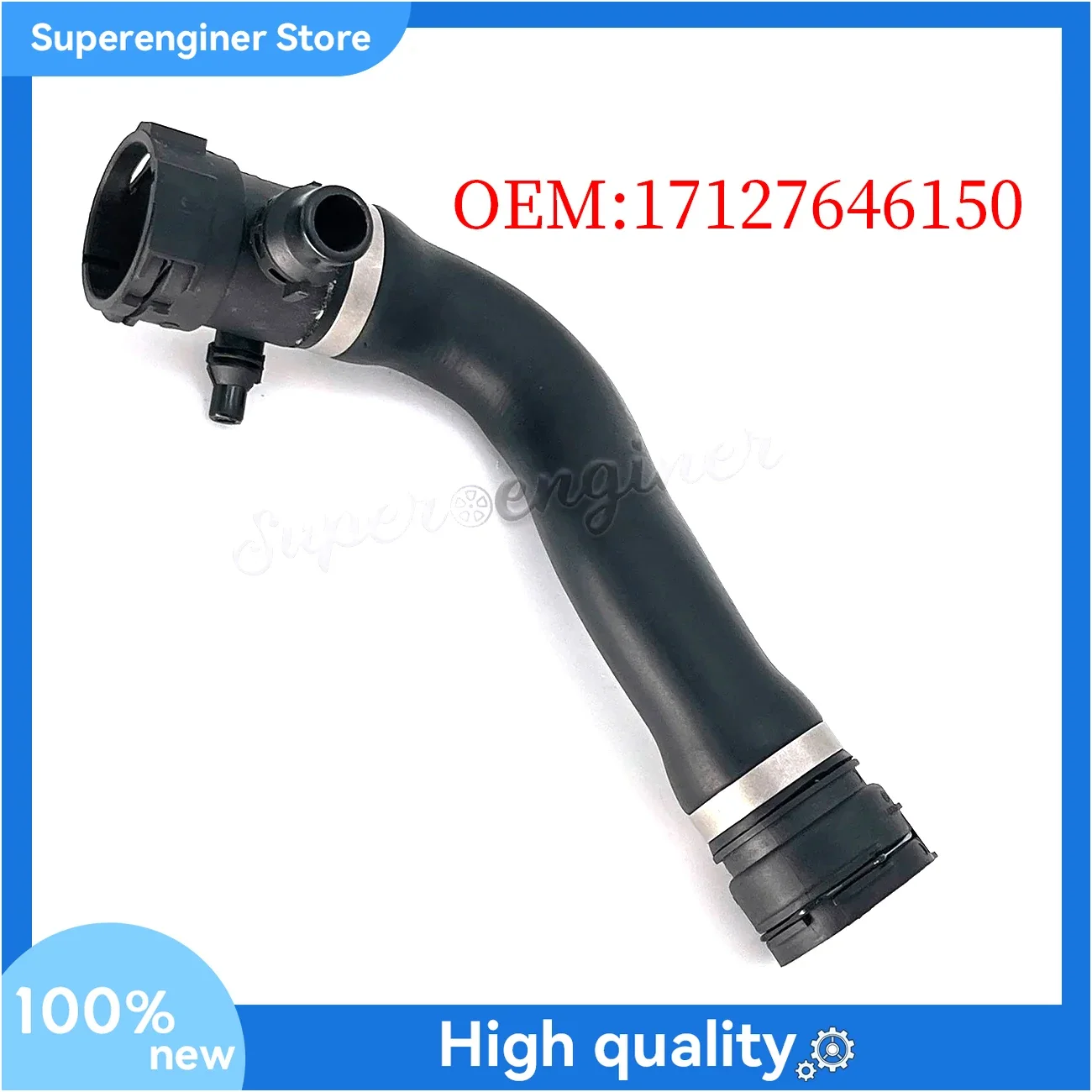 

17127646150 Upper Radiator Coolant Water Hose Pipe For BMW F25 F26 X3 X4