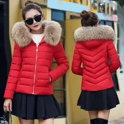 Winter Coat Female Jacket New 2023 Hooded Parka Warm Big Fur Winter Jacket Women Wadded Ladies Plus Size 4XL Women's Down Jacket