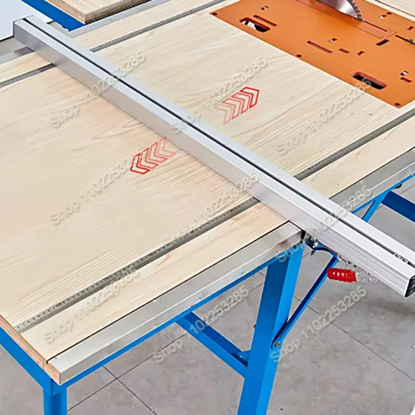 Aluminum Alloy push Table Pole 60/100cm Clamp Edge Straight Cut Guide Fixing Clip For Electric Circular Saw Guide Rail System