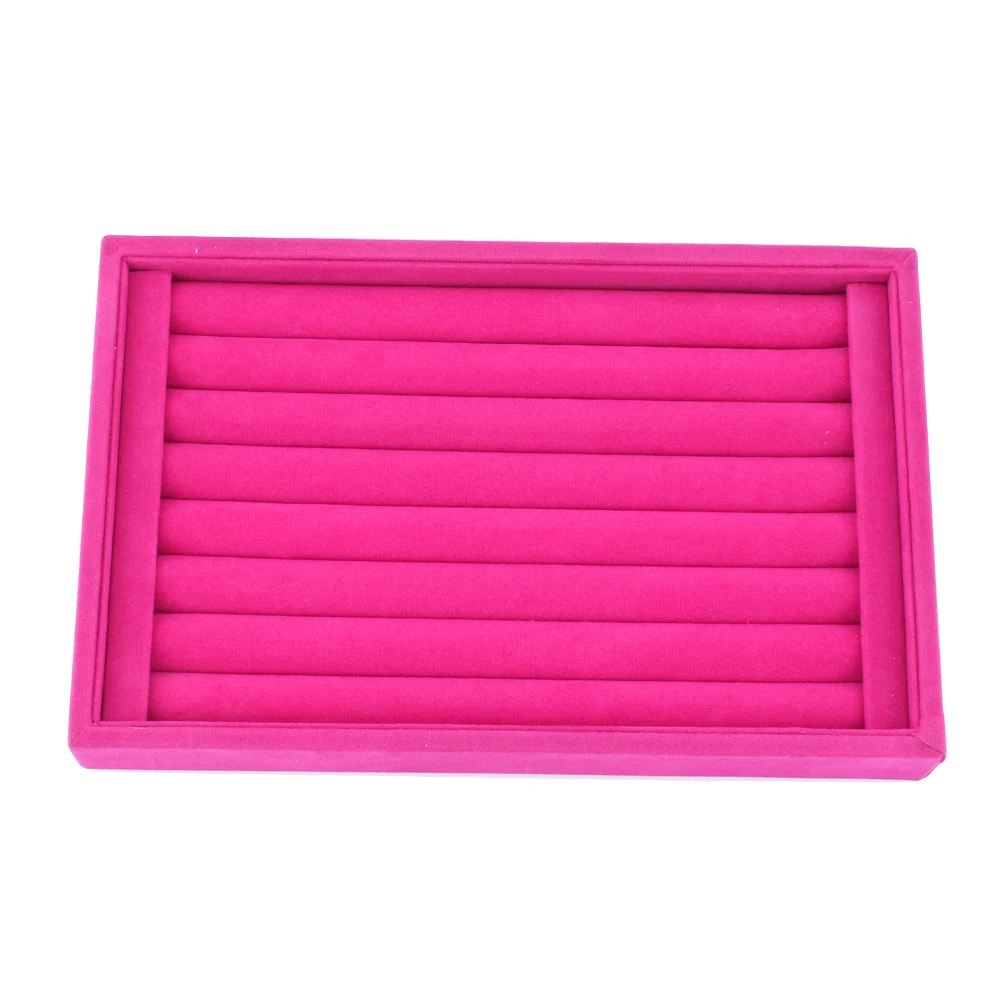 Ring Jewellery Display Storage Box Tray Case Organiser for Tie Clip Earrings Display Tray Storage Box Earring Display Box