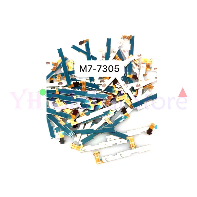 

10PCS For Lenovo Tab TB-7305 Power On Off Switch Volume Side Button Flex Cable Repair Parts