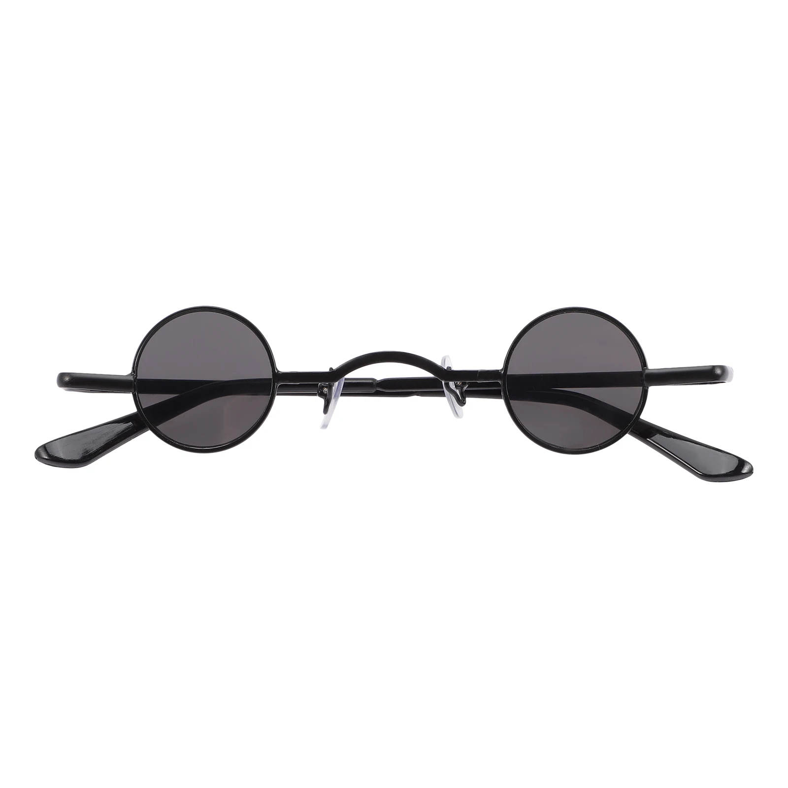 

1PCS Retro Punk Sunglasses Round Metal Frame Mini Glasses for Men Women UV400 Polarized Accessories Beach Party