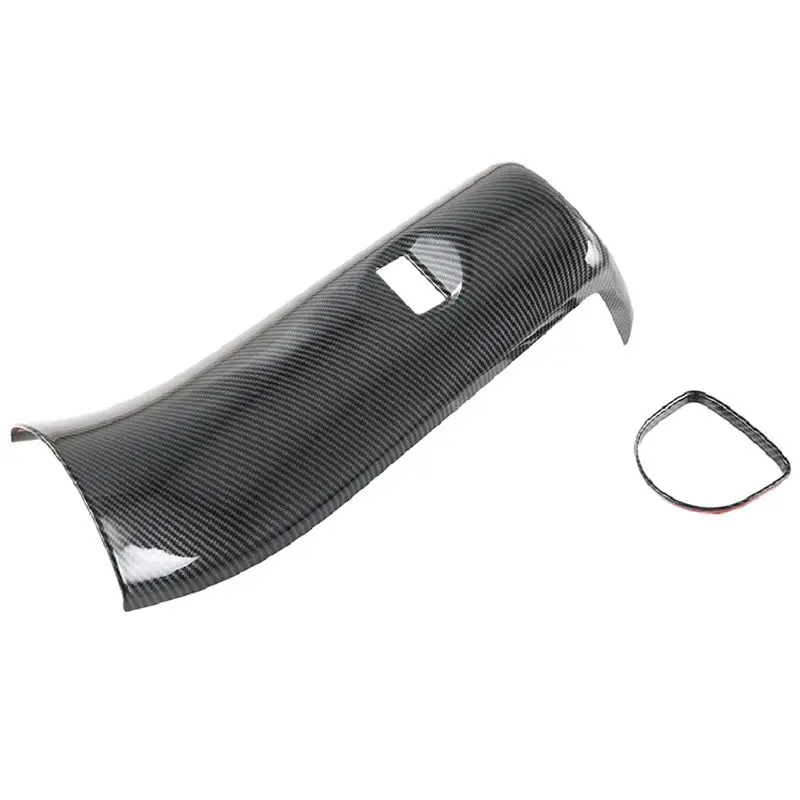 

A65P-Car Carbon Fiber Style Armrest Box Rear Air Vent Frame Trim Cover Sticker For BYD Dolphin Atto1 EA1 2022 2023