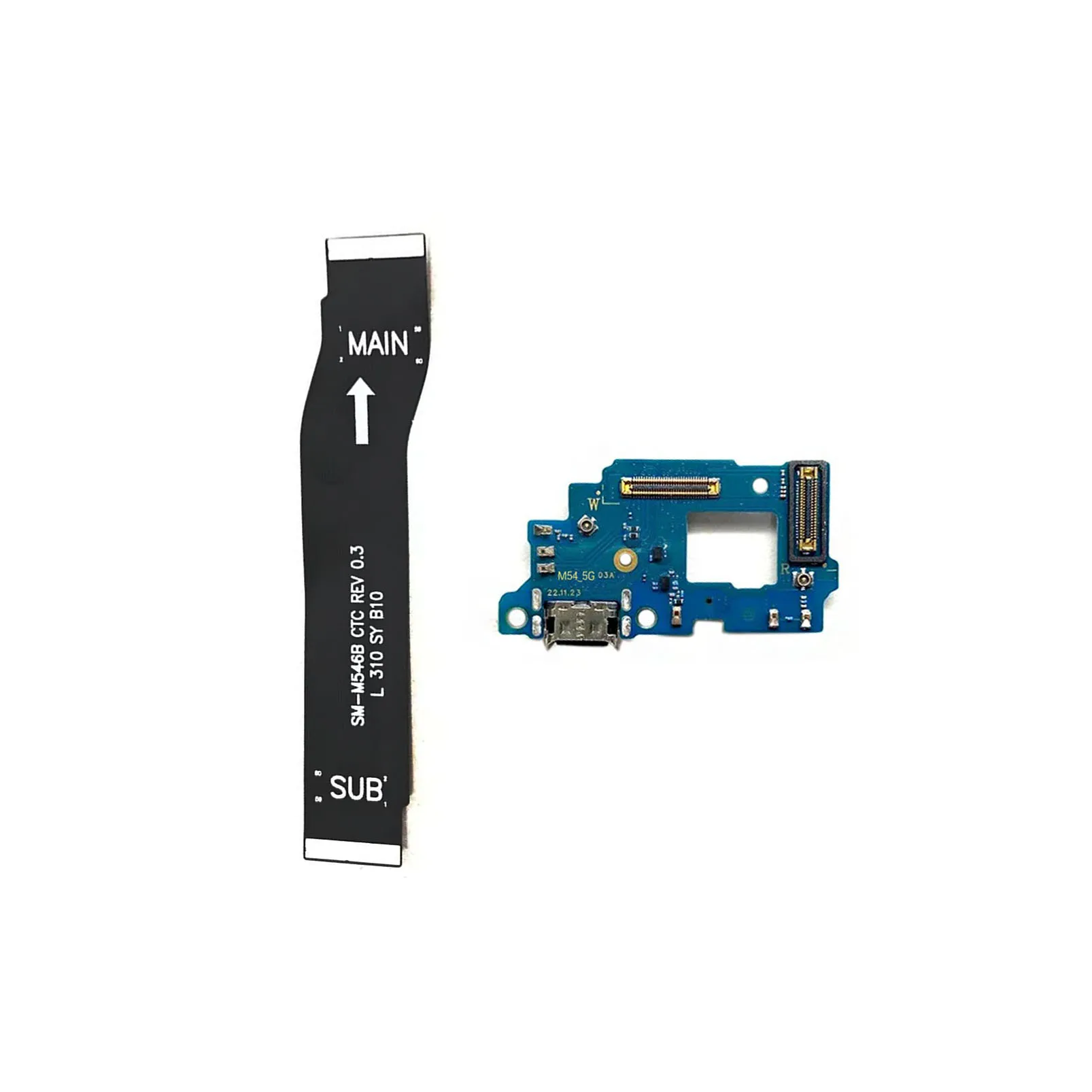 

Для Samsung M32 5000 6000 M325F M40 A60 M42 A426B M42 A426B M51 M52 M53 M54 Гибкий кабель для зарядки USB-порт зарядного устройства