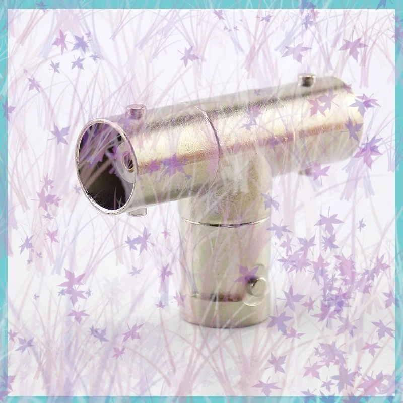 1/2/5pcs BNC 3 Female Adapter Connector Coaxial T-type Adapter Coupler Splitter Plug for Monitoring Video CCTV Camera C4