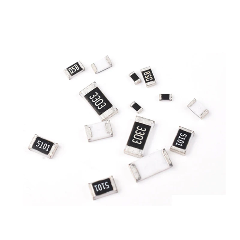 100 قطعة 0805 SMD رقاقة المقاوم 1/4W 0R - 10M 0 10R 100R 220R 330R 470R 1K 4.7K 10K 47K 100K 0 10 100 330 470 أوم #2