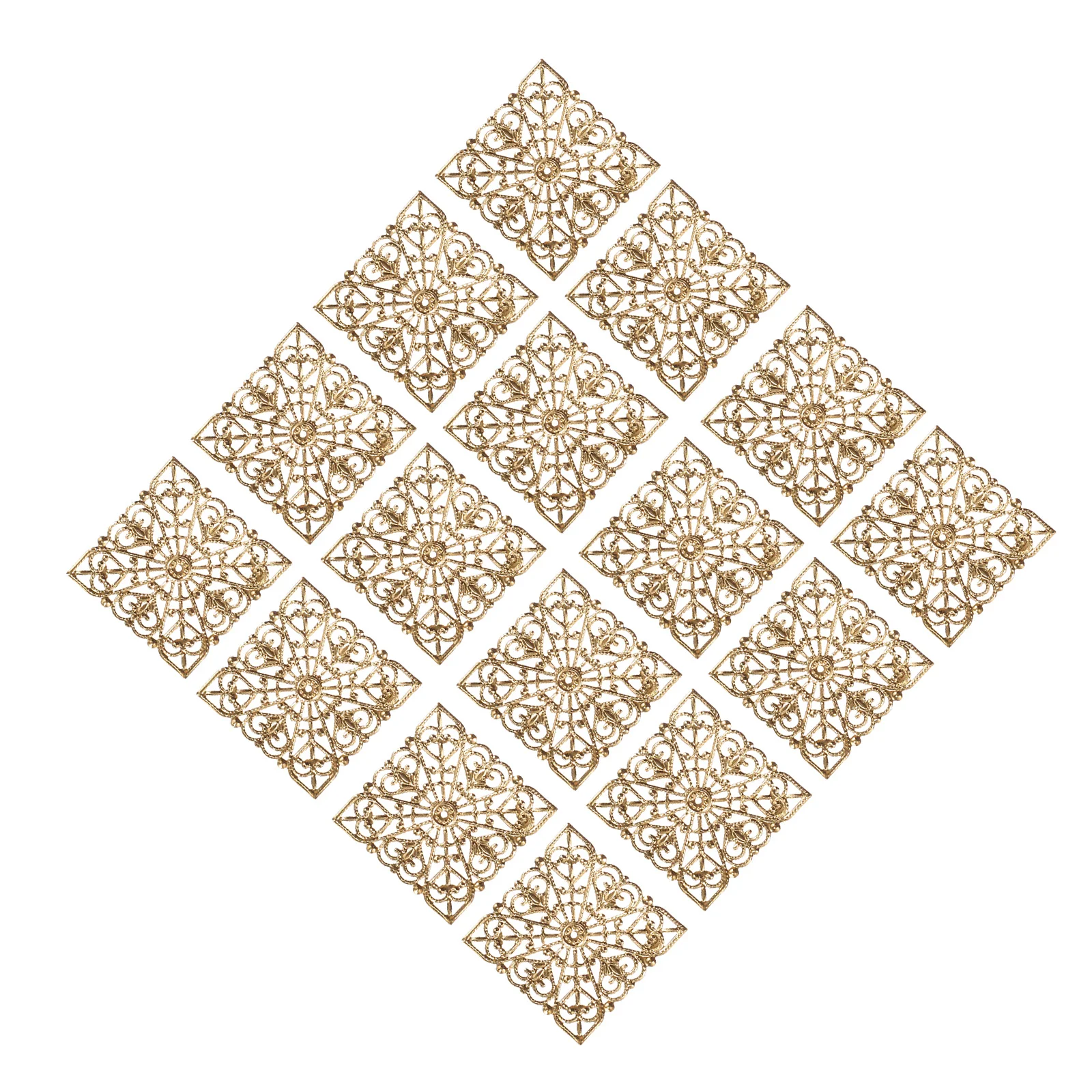 

50 шт., угловая крышка для мебели, металлическая крышка, протектор, железная нить, винтажный стиль, защитная коробка для стола, чехол для ювелирных изделий, защита