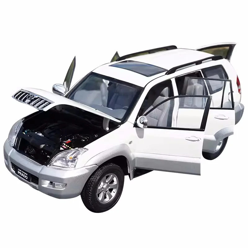 

Diecast 1:18 Scale PRADO GX 2008 Off-road Alloy Car Model Collection Souvenir Display Ornaments Vehicle Toy