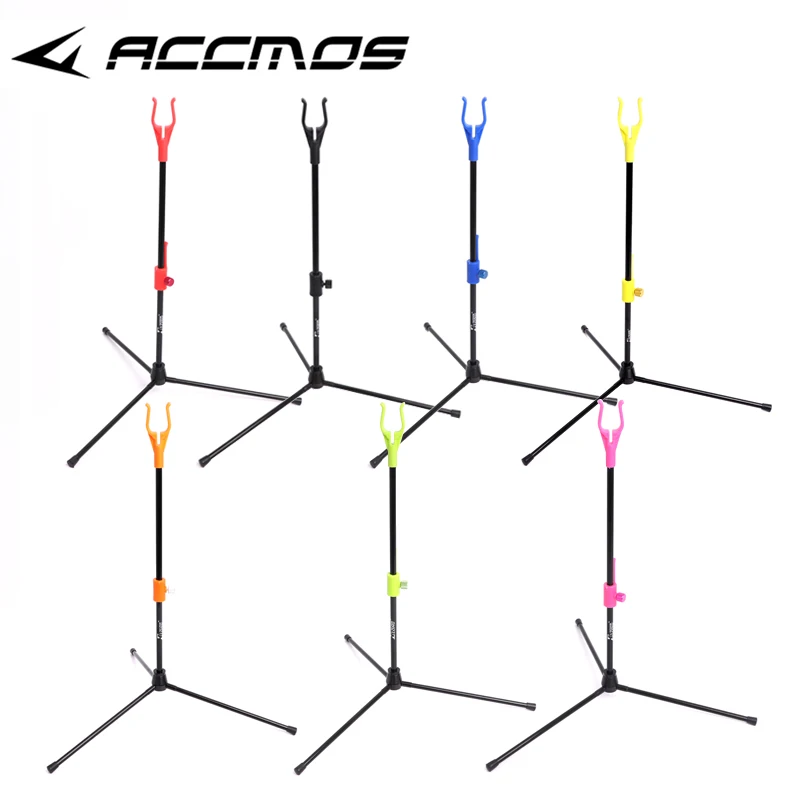 Support de support d'arc recourbé portable, poignées amovibles, support d'arc violet, tir à l'arc, équipement de sport, nouveau