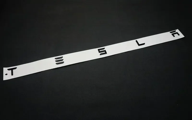 Applicable to Tesla TESLA rear end label MODEL/3/S/X car label, rear letter label, electroplated car label logo