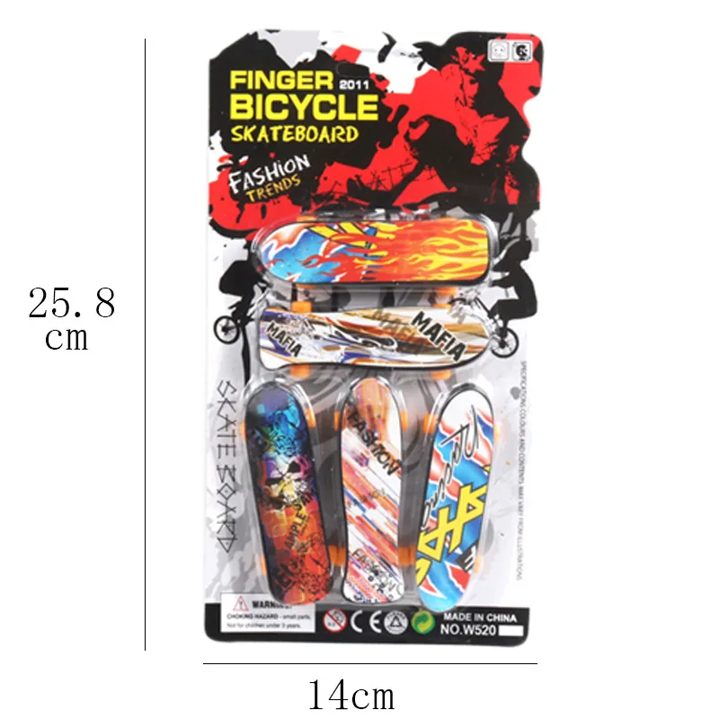 Giocattoli sportivi professionali creativi per dita Mini Finger Skateboard giocattoli da Skateboard da collezione Set per bambini bomboniere per bambini