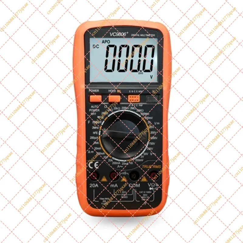3 1/2 True RMS Digital Multimeter 1000V 20A, DC AC Ammeter Voltmeter Inductance & Frequency Tester