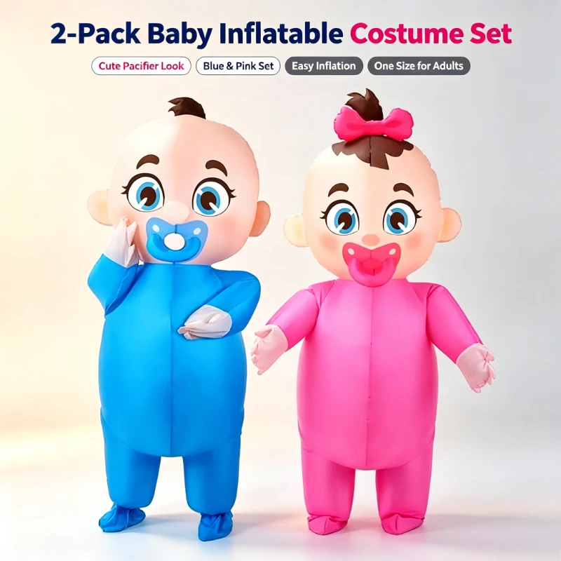 Costumes - 2‑Pack Cute Baby Inflatable Costume for