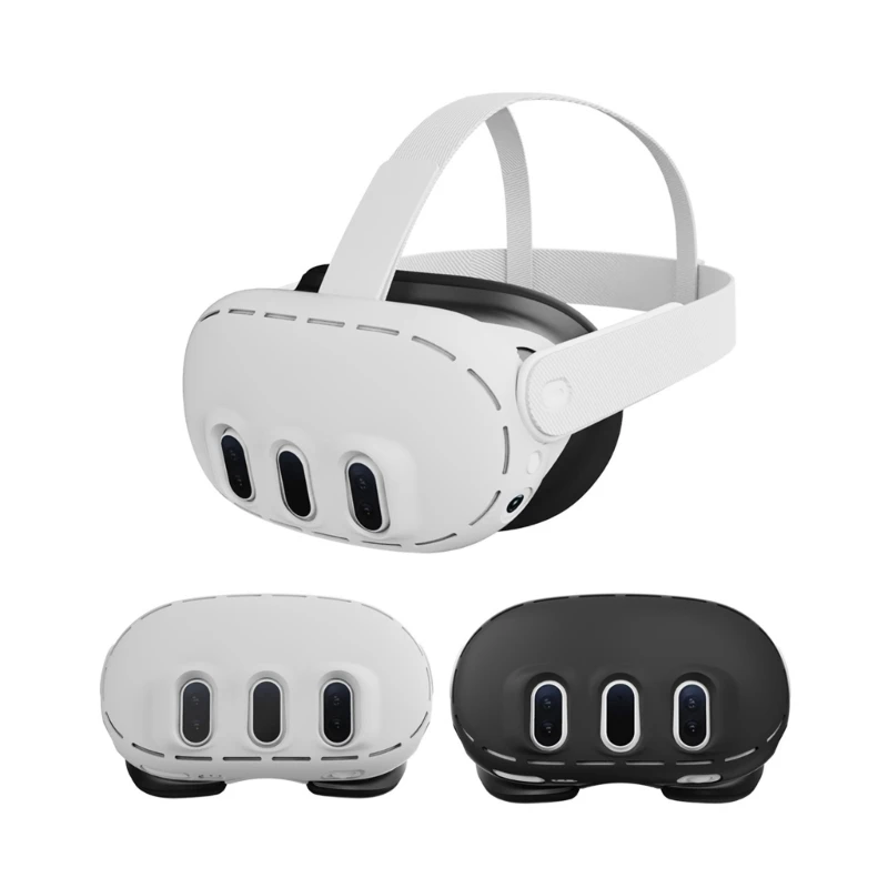 R91A per accessori Quest3 Set coperture protettive per cuffie Impugnature per copertura host in TPU
