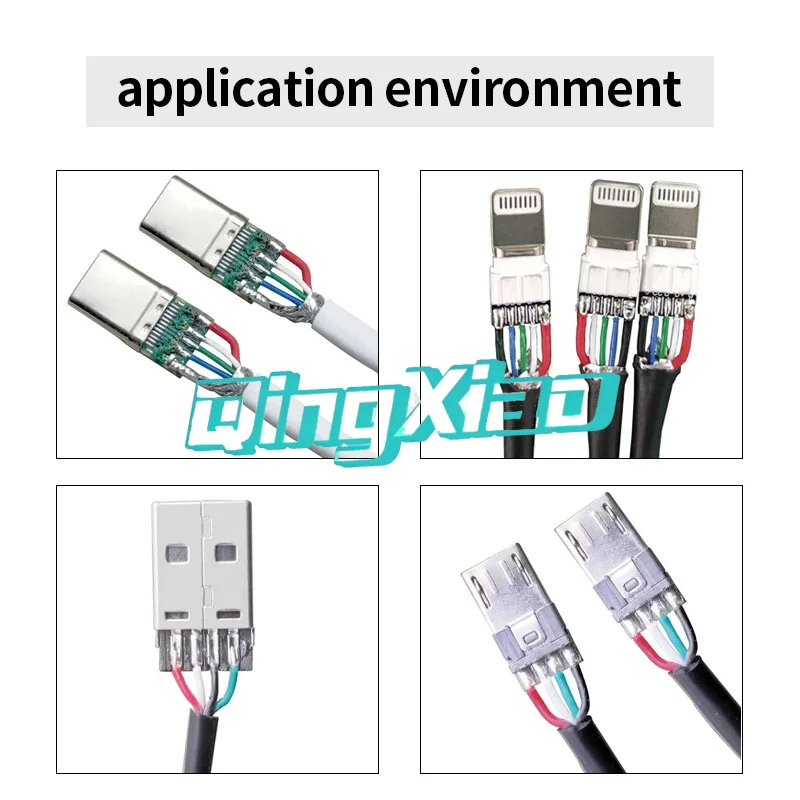 Semi Automatic Soldering Machine With Wire Stripping Function For Cable Processing Harness Making Electronic Assembly Production
