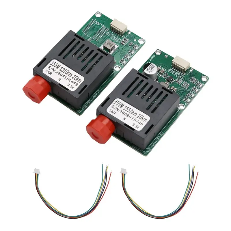 ABGI-TX RX Module 20KM TTL Optical Transceiver Module Optical End Device UART/SBUS Dedicated Optical Port