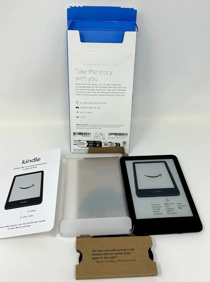 Affordable Sales Kindle E-Book Reader E-ink 6inch Touch Ink Screen Without Backlight Kindle 6th 8th Generation With Backlight Pa