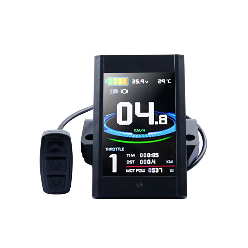 

Ebike Dispaly Screen Meter KT-LCD-12 Speed Controller for Protocol 2HAO Controller Bicycle Accessories Computers