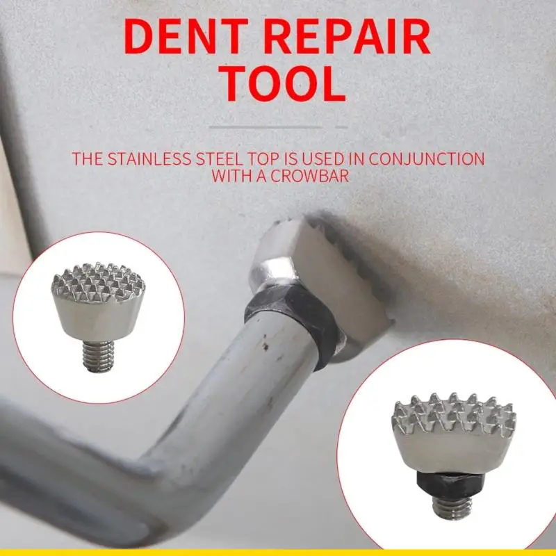 SZCH หัวสแตนเลสรถรอยบุบเครื่องมือกำจัดรอยบุบซ่อม Flattening HAMMER HEAD