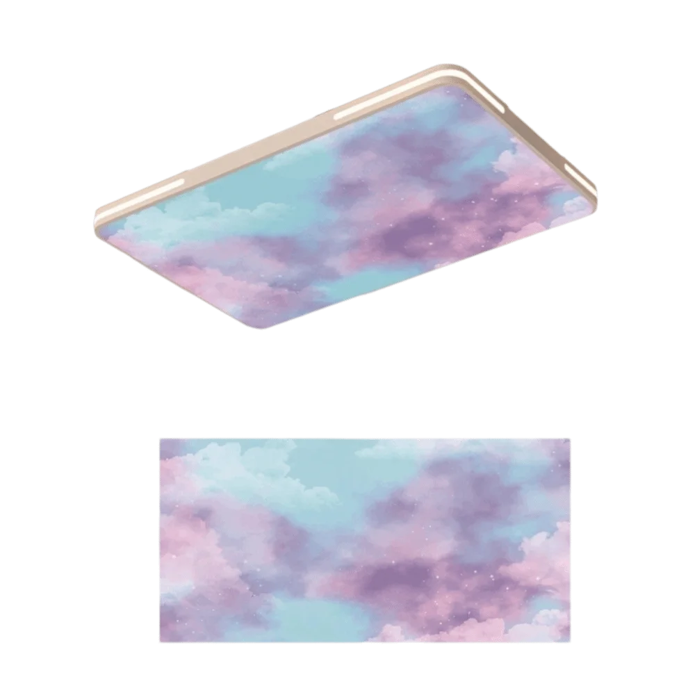Polyester Fabric Magnetic Lamp Shade Eye-Protective Magnetic Design Ceiling Light Cover Light-Blocking Neat Decorative Effect