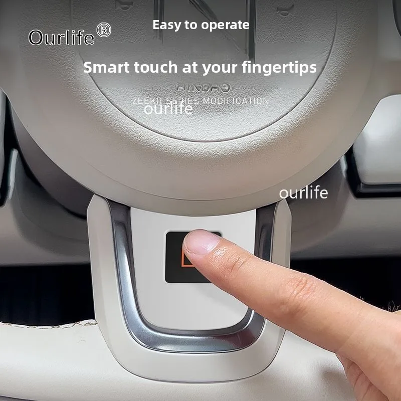 For Zeekr 8X 2026 2027 Smart Sticker Bluetooth Convenient Button Interior Decoration Fixed Bracket Accessories