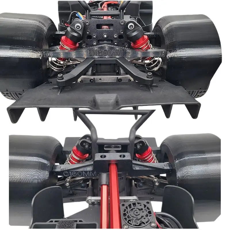 

1 комплект накладок для Mjx 7303 Hyper Go 1/7 Радиоуправляемый автомобиль C3 Радиоуправляемый автомобиль Внедорожный грузовик Обновление моделирования Передняя задняя часть