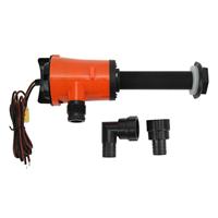 Portable 800GPH 12V Livewell Pump for Bait Tank Aerator - Submersible Fish Pump for boat Marine Bilge