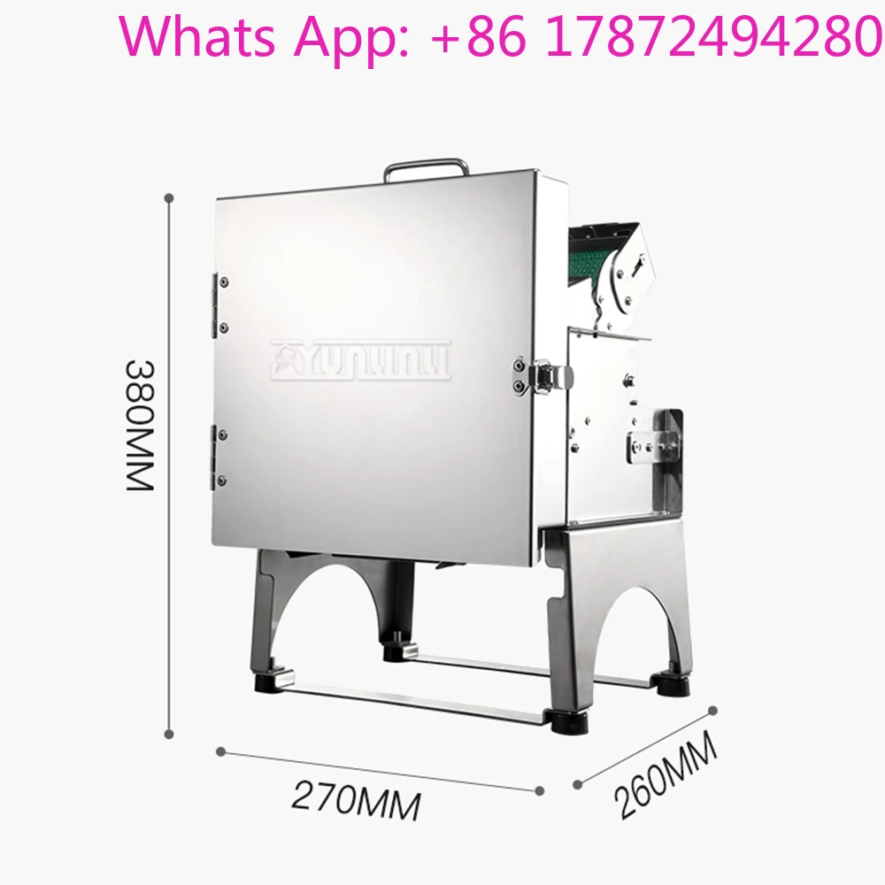 Kitchen Green Onion Cutting Machine Commercial Food Chopper Pepper Slicer