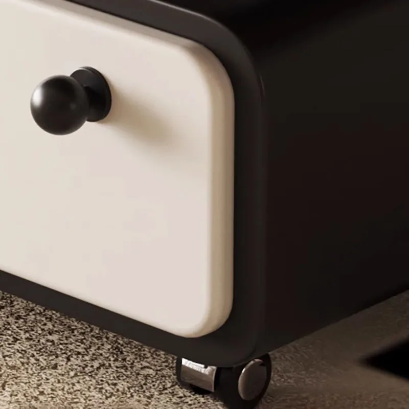 تصميم أنيق طاولة القهوة جلام الحديثة الشمال الحديثة طاولة جانبية تخزين المحمولة طاولة قابلة للطي أثاث غرفة المعيشة #5